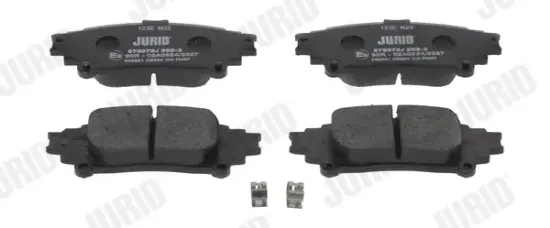 Bremsbelagsatz, Scheibenbremse JURID 573973J Bild Bremsbelagsatz, Scheibenbremse JURID 573973J