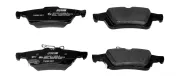 Bremsbelagsatz, Scheibenbremse Hinterachse JURID 573981J