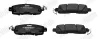 Bremsbelagsatz, Scheibenbremse Vorderachse JURID 573982J Bild Bremsbelagsatz, Scheibenbremse Vorderachse JURID 573982J