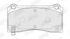 Bremsbelagsatz, Scheibenbremse Vorderachse JURID 573995J Bild Bremsbelagsatz, Scheibenbremse Vorderachse JURID 573995J