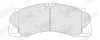 Bremsbelagsatz, Scheibenbremse Vorderachse JURID 573999J Bild Bremsbelagsatz, Scheibenbremse Vorderachse JURID 573999J