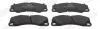 Bremsbelagsatz, Scheibenbremse Vorderachse JURID 573999J Bild Bremsbelagsatz, Scheibenbremse Vorderachse JURID 573999J