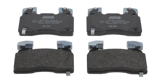 Bremsbelagsatz, Scheibenbremse Vorderachse JURID 574007J Bild Bremsbelagsatz, Scheibenbremse Vorderachse JURID 574007J