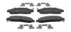 Bremsbelagsatz, Scheibenbremse Vorderachse JURID 574029J