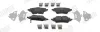 Bremsbelagsatz, Scheibenbremse JURID 574043J Bild Bremsbelagsatz, Scheibenbremse JURID 574043J
