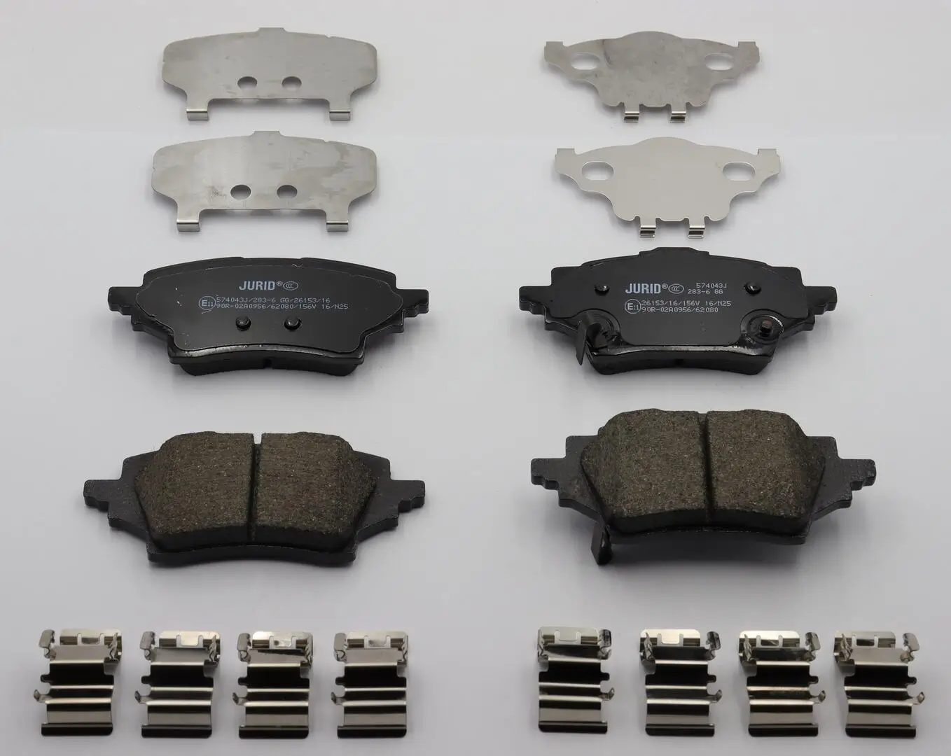 Bremsbelagsatz, Scheibenbremse JURID 574043J