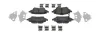 Bremsbelagsatz, Scheibenbremse JURID 574043J Bild Bremsbelagsatz, Scheibenbremse JURID 574043J