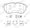 Bremsbelagsatz, Scheibenbremse Vorderachse JURID 574046J Bild Bremsbelagsatz, Scheibenbremse Vorderachse JURID 574046J