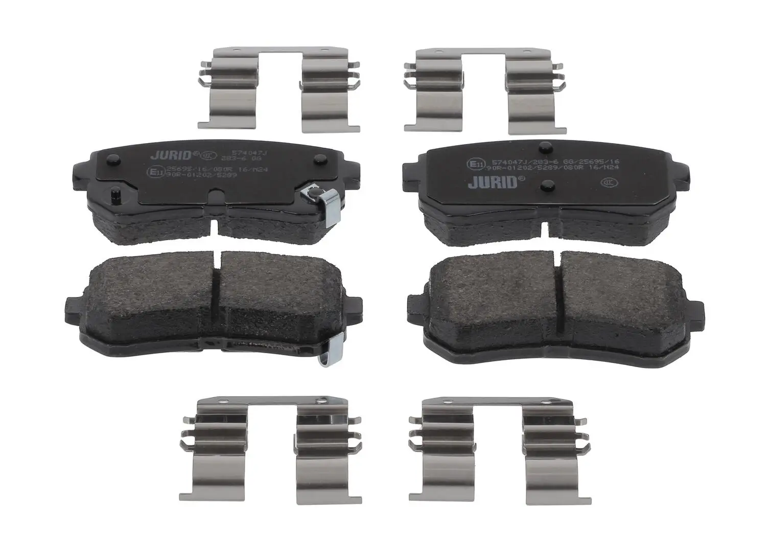 Bremsbelagsatz, Scheibenbremse Hinterachse JURID 574047J