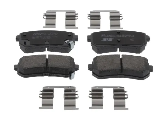 Bremsbelagsatz, Scheibenbremse Hinterachse JURID 574047J Bild Bremsbelagsatz, Scheibenbremse Hinterachse JURID 574047J