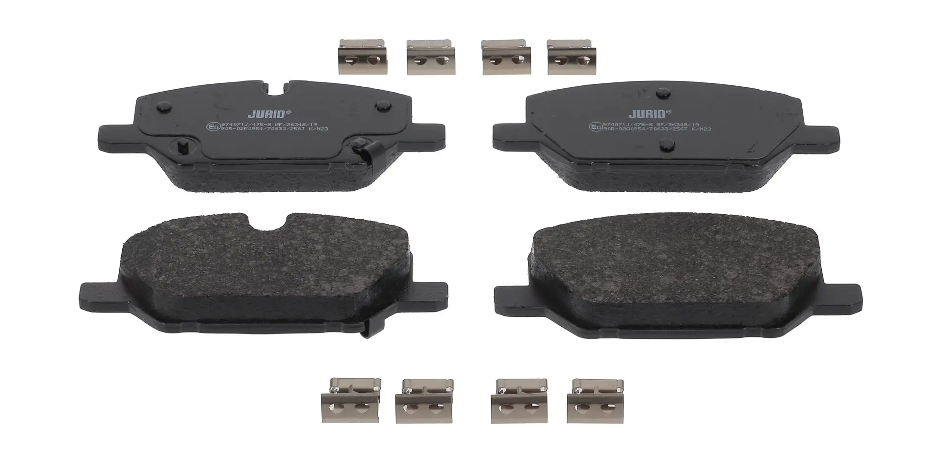 Bremsbelagsatz, Scheibenbremse Vorderachse JURID 574071J