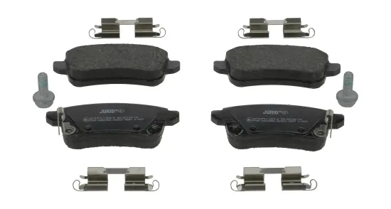 Bremsbelagsatz, Scheibenbremse Hinterachse JURID 574073J Bild Bremsbelagsatz, Scheibenbremse Hinterachse JURID 574073J