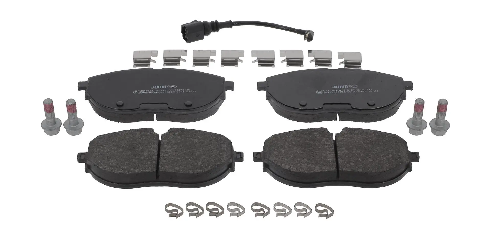 Bremsbelagsatz, Scheibenbremse JURID 574078J