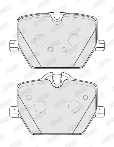 Bremsbelagsatz, Scheibenbremse JURID 574079J Bild Bremsbelagsatz, Scheibenbremse JURID 574079J