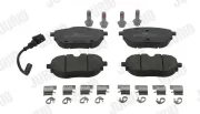 Bremsbelagsatz, Scheibenbremse JURID 574085J