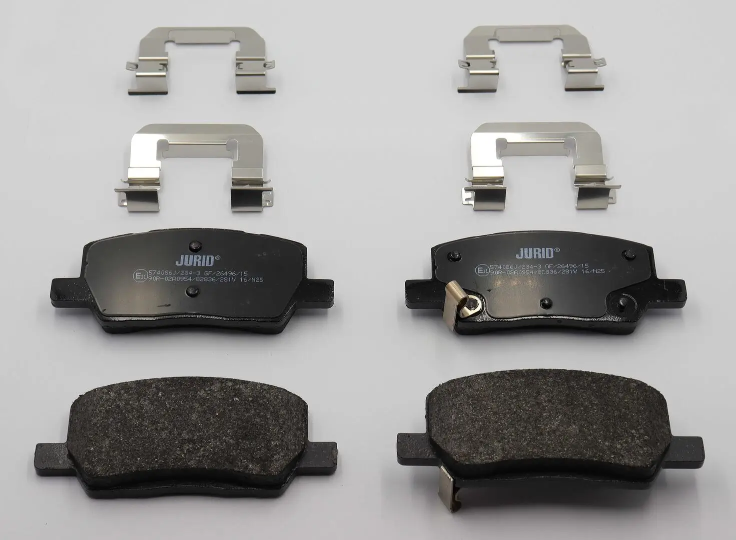 Bremsbelagsatz, Scheibenbremse Hinterachse JURID 574086J