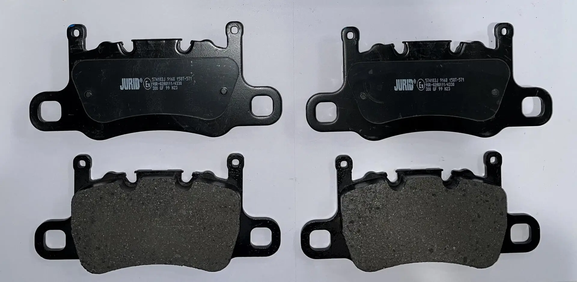 Bremsbelagsatz, Scheibenbremse Hinterachse JURID 574103J