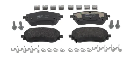 Bremsbelagsatz, Scheibenbremse Vorderachse JURID 574107J Bild Bremsbelagsatz, Scheibenbremse Vorderachse JURID 574107J