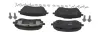 Bremsbelagsatz, Scheibenbremse Vorderachse JURID 574107J Bild Bremsbelagsatz, Scheibenbremse Vorderachse JURID 574107J