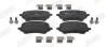 Bremsbelagsatz, Scheibenbremse Vorderachse JURID 574118J Bild Bremsbelagsatz, Scheibenbremse Vorderachse JURID 574118J