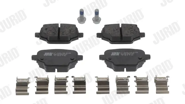 Bremsbelagsatz, Scheibenbremse Hinterachse JURID 574120J