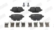 Bremsbelagsatz, Scheibenbremse Hinterachse JURID 574120J