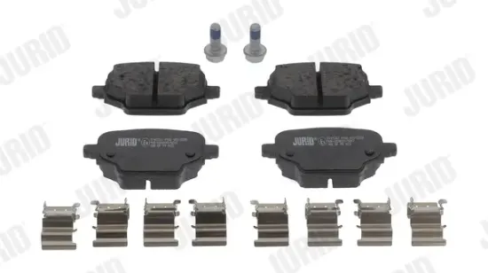 Bremsbelagsatz, Scheibenbremse Hinterachse JURID 574120J Bild Bremsbelagsatz, Scheibenbremse Hinterachse JURID 574120J
