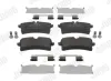 Bremsbelagsatz, Scheibenbremse Hinterachse JURID 574125J