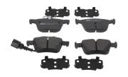 Bremsbelagsatz, Scheibenbremse Hinterachse JURID 574126J