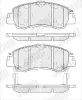 Bremsbelagsatz, Scheibenbremse Vorderachse JURID 574128J Bild Bremsbelagsatz, Scheibenbremse Vorderachse JURID 574128J