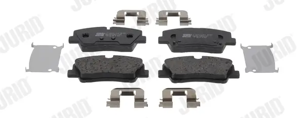 Bremsbelagsatz, Scheibenbremse Hinterachse JURID 574133J