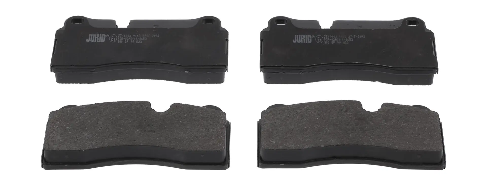 Bremsbelagsatz, Scheibenbremse Hinterachse JURID 574144J