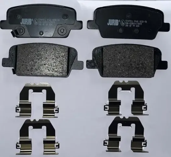 Bremsbelagsatz, Scheibenbremse Hinterachse JURID 574153J Bild Bremsbelagsatz, Scheibenbremse Hinterachse JURID 574153J