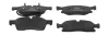 Bremsbelagsatz, Scheibenbremse Vorderachse JURID 574161J Bild Bremsbelagsatz, Scheibenbremse Vorderachse JURID 574161J