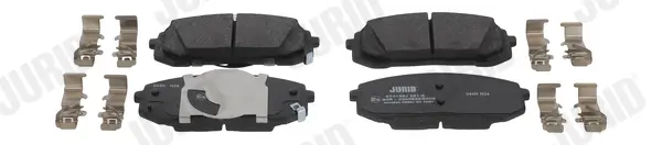 Bremsbelagsatz, Scheibenbremse Vorderachse JURID 574166J
