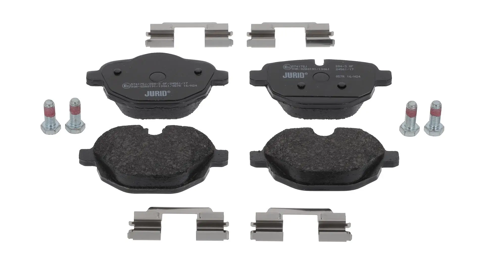 Bremsbelagsatz, Scheibenbremse JURID 574175J