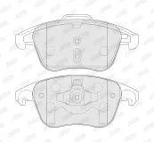 Bremsbelagsatz, Scheibenbremse Vorderachse JURID 574190J