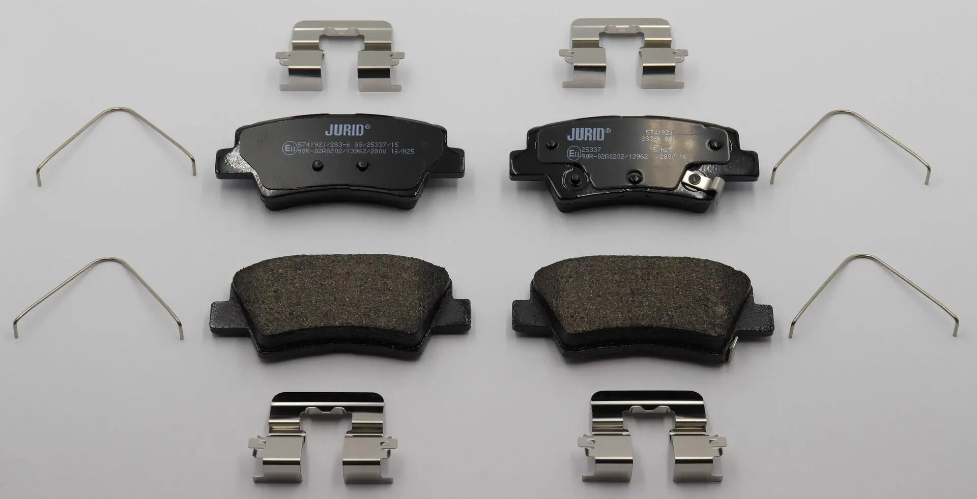 Bremsbelagsatz, Scheibenbremse Hinterachse JURID 574192J