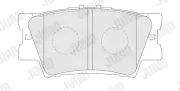 Bremsbelagsatz, Scheibenbremse Hinterachse JURID 574211J