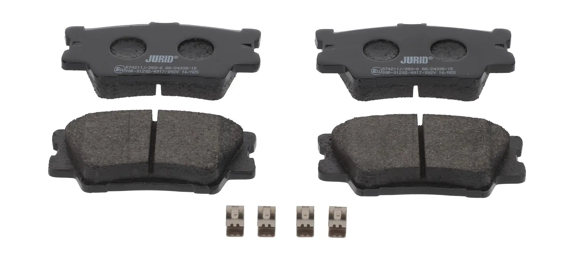 Bremsbelagsatz, Scheibenbremse JURID 574211J