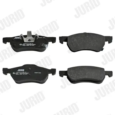 Bremsbelagsatz, Scheibenbremse Vorderachse JURID 574213J Bild Bremsbelagsatz, Scheibenbremse Vorderachse JURID 574213J