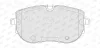Bremsbelagsatz, Scheibenbremse JURID 574216J Bild Bremsbelagsatz, Scheibenbremse JURID 574216J