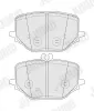 Bremsbelagsatz, Scheibenbremse JURID 574218J