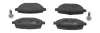 Bremsbelagsatz, Scheibenbremse Hinterachse JURID 574219J Bild Bremsbelagsatz, Scheibenbremse Hinterachse JURID 574219J