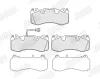 Bremsbelagsatz, Scheibenbremse Vorderachse JURID 574224J Bild Bremsbelagsatz, Scheibenbremse Vorderachse JURID 574224J