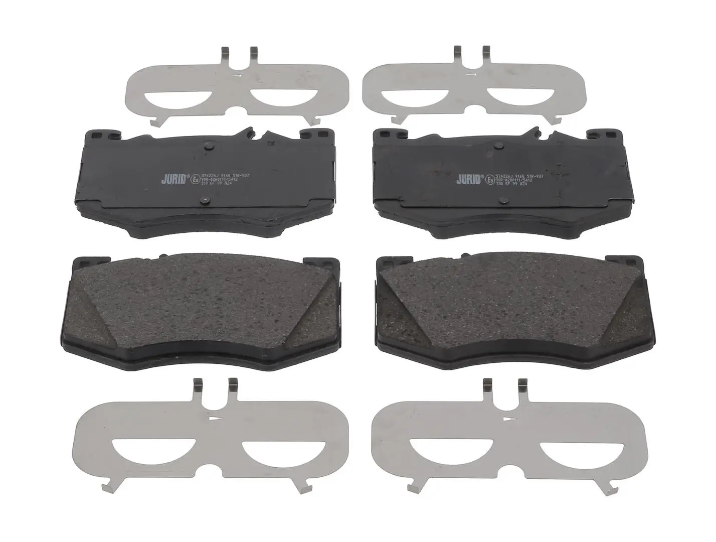 Bremsbelagsatz, Scheibenbremse Vorderachse JURID 574226J