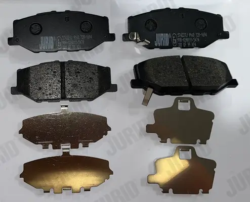 Bremsbelagsatz, Scheibenbremse Vorderachse JURID 574227J Bild Bremsbelagsatz, Scheibenbremse Vorderachse JURID 574227J