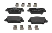 Bremsbelagsatz, Scheibenbremse Hinterachse JURID 574241J