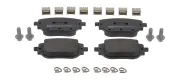 Bremsbelagsatz, Scheibenbremse Hinterachse JURID 574255J