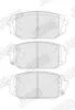 Bremsbelagsatz, Scheibenbremse Vorderachse JURID 574256J Bild Bremsbelagsatz, Scheibenbremse Vorderachse JURID 574256J